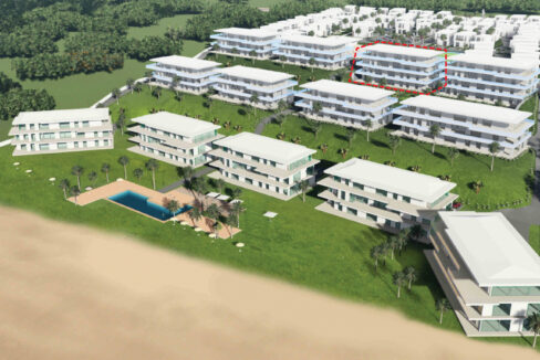 Luxury beachfront apartments at Brufut heights Gambia's finest beachfront living: Co-own with Blockx Fractional for hassle-free ownership GEM apartment bloc indicator